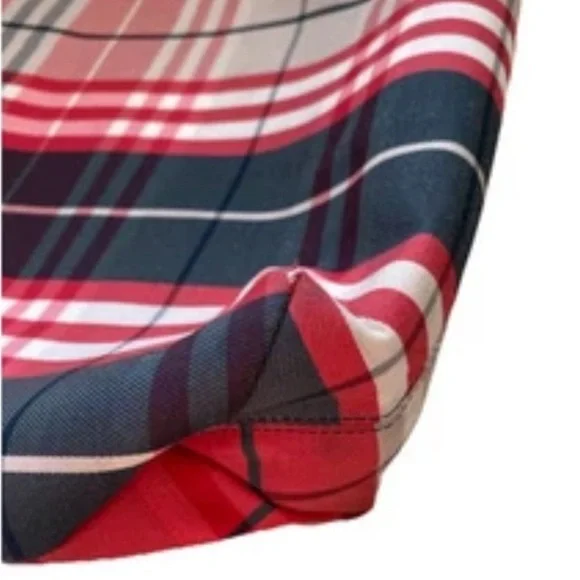 Vintage Burberry Nova Check Red Canvas Tote Bag - Picture 6 of 14